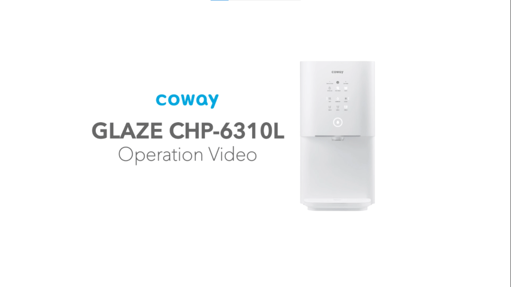 Coway Glaze (CHP-6310L) - Operation Video - cover