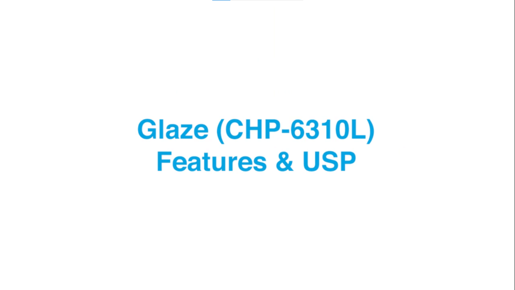 Coway Glaze - Features & USP - cover