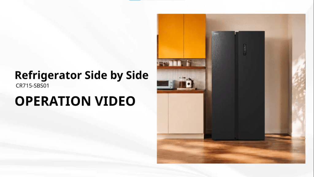 Coway Refrigerator Side by Side_OPERATION VIDEO poster